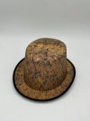Hot pressed gold cloth cracked party high hat