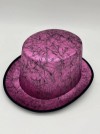 Hot pressed gold cloth cracked party high hat
