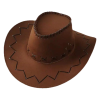 Suede Cowboy Hat