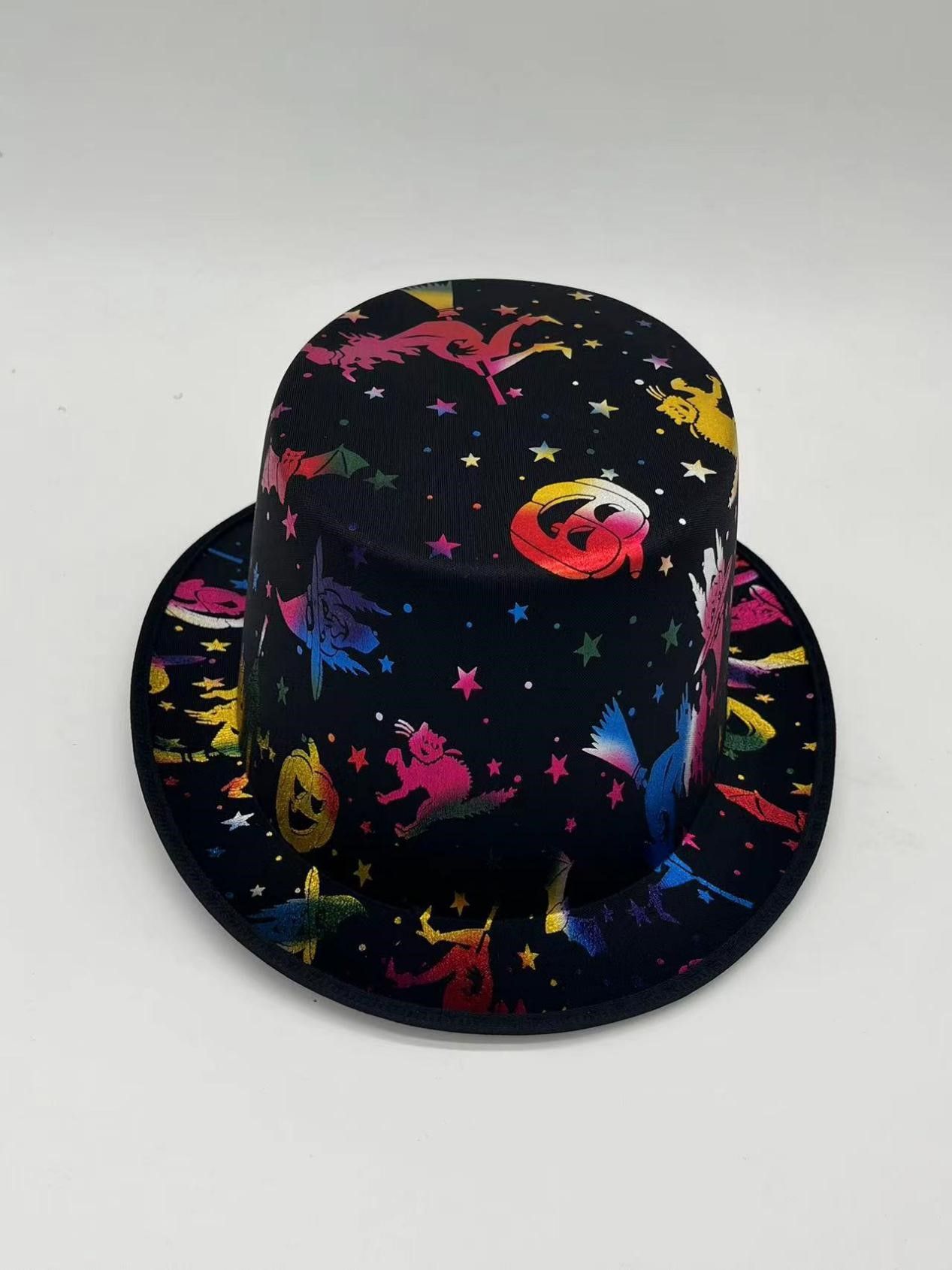 Halloween Hot Stamped High Hat
