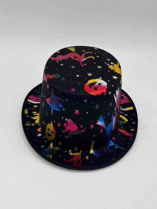 Halloween Hot Stamped High Hat