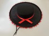 Mexican style felt hat, ball party, ball performance hat, Zoro hat