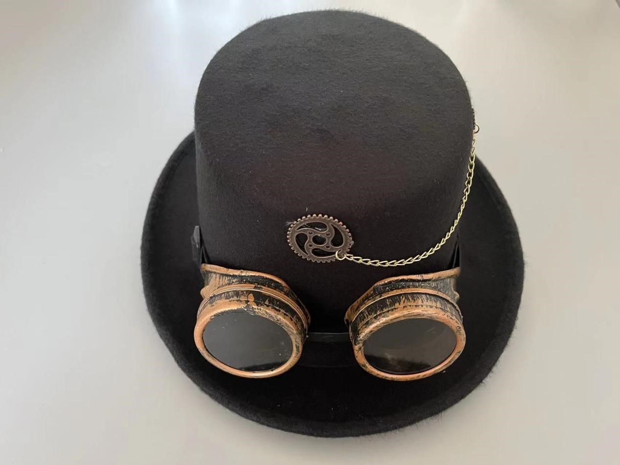Magic Performance Hat Ball Party COSPLAY Prop European and American Cross border Steampunk Industrial Retro Gentleman Hat Female