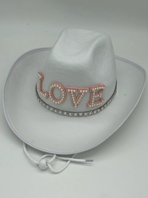 Bridal Cowboy Hat