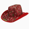 New Christmas Decoration Western Cowboy Hat Ball Party COS Magician Hat Women's Versatile Top Hat