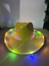 LED Colorful Cowboy Hat
