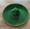 Halloween Ghost Festival Makeup Performance Ball Large Edge Felt Mexican Top Hat Non woven Shaped Hat